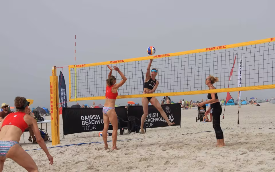Semifinaler i beachvolley ved Henne