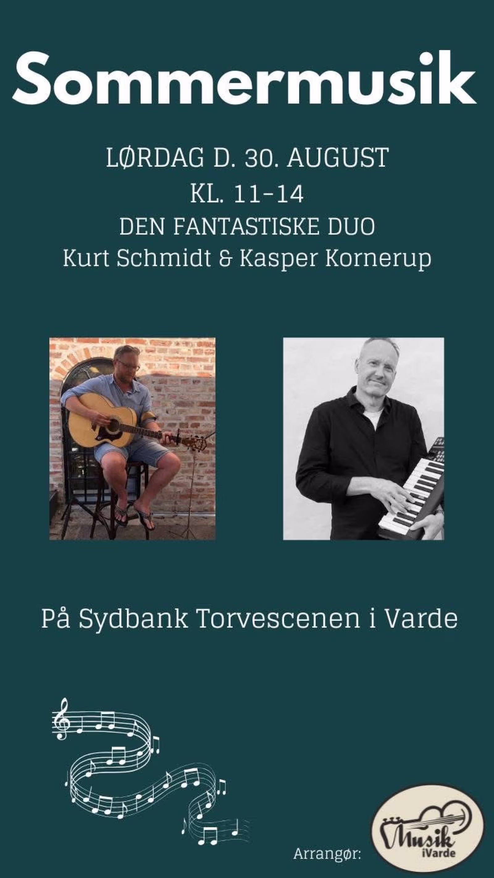Musik og sommerstemning på Torvet