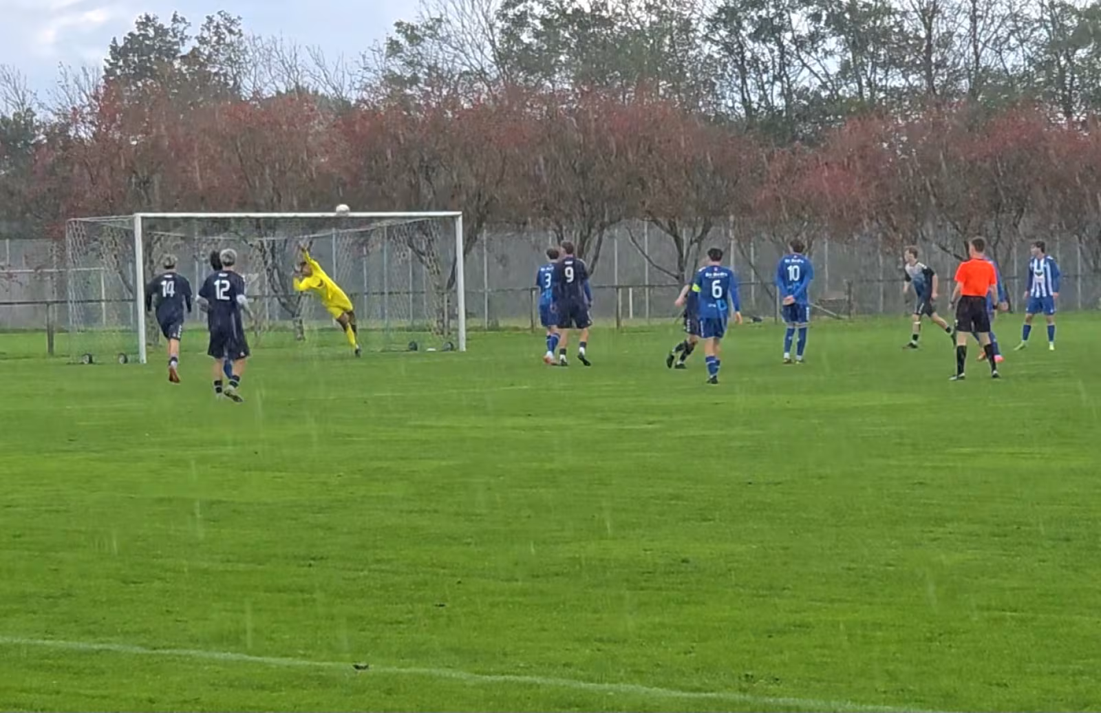 HTS “leverer varen” i Horne.  Serie 1 fodbold HTS-EfB 5-1(3-1).