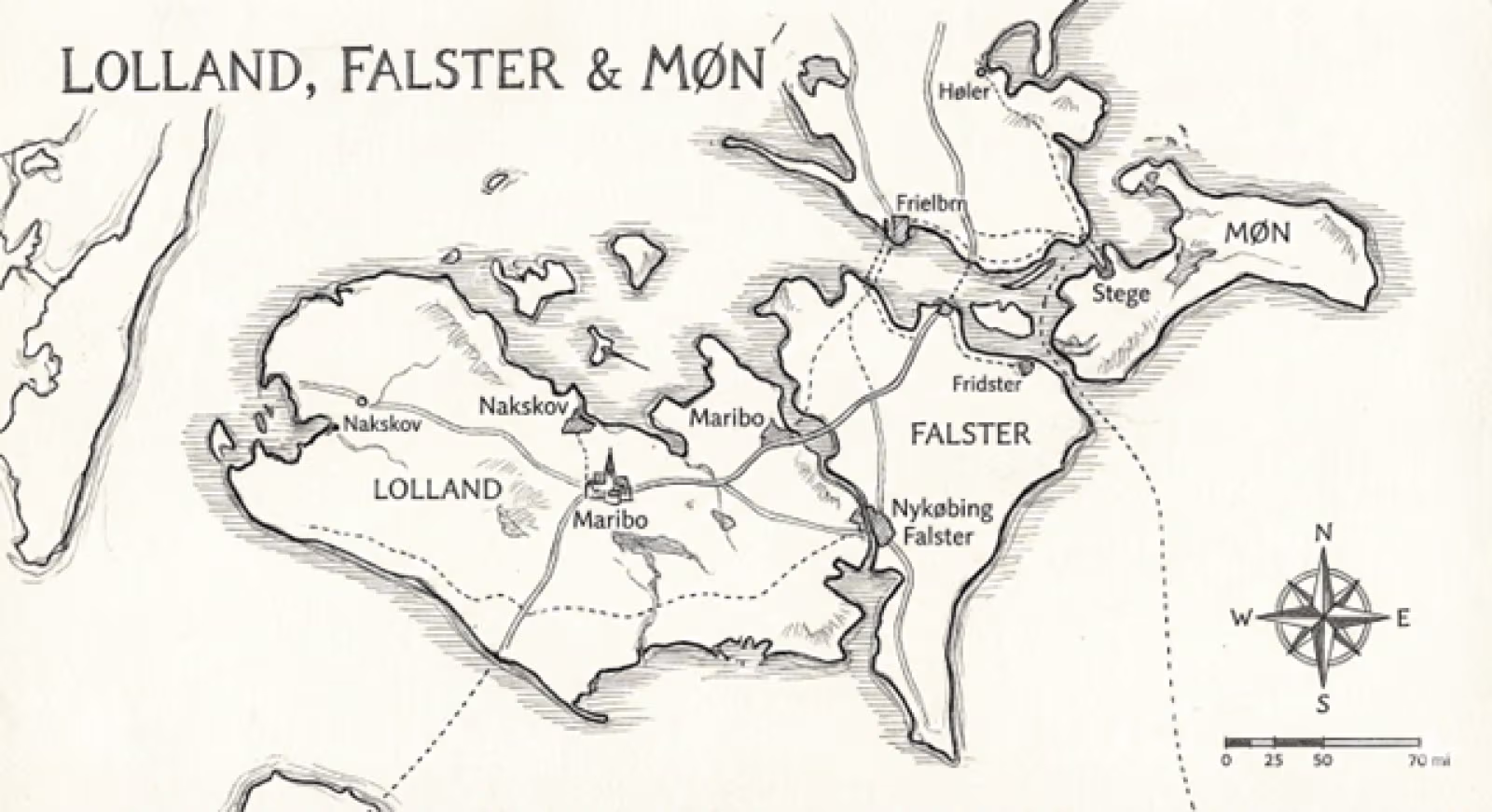 Tur til Sydhavsøerne Lolland – Falster – Møn