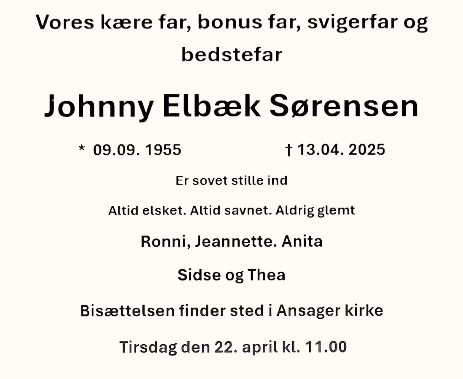 Johnny Elbæk Sørensen