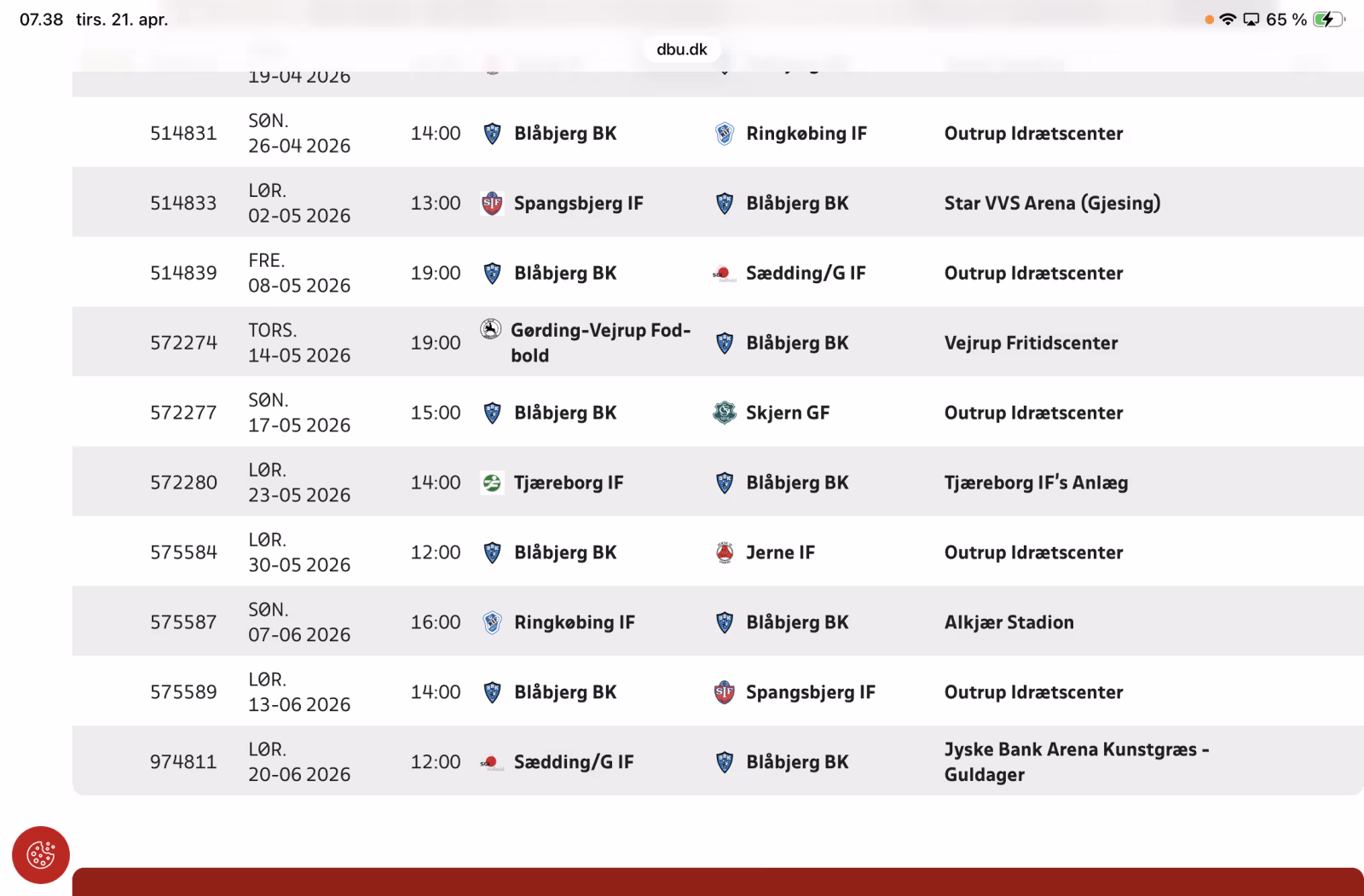 Kom til Serie 2-kamp