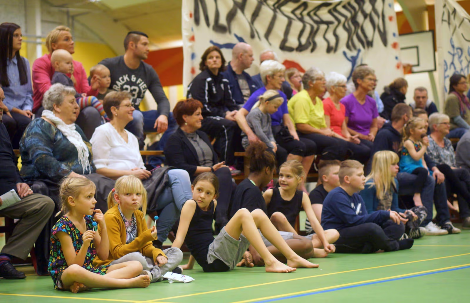 Gymnastikopvisning holdes den 24. marts 2018 i hallen