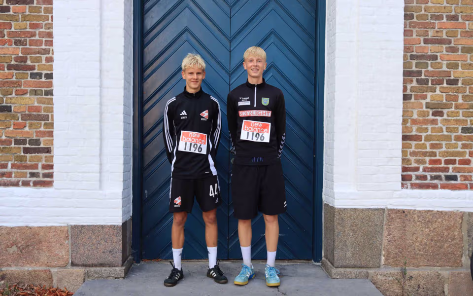Sponsorløb skabte fest på torvet
