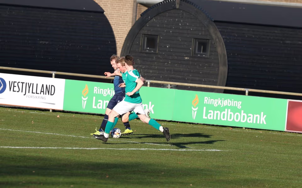 Sejr til HTS serie 4 herre på udebane mod Skjerns anden hold med 2-1 til HTS.