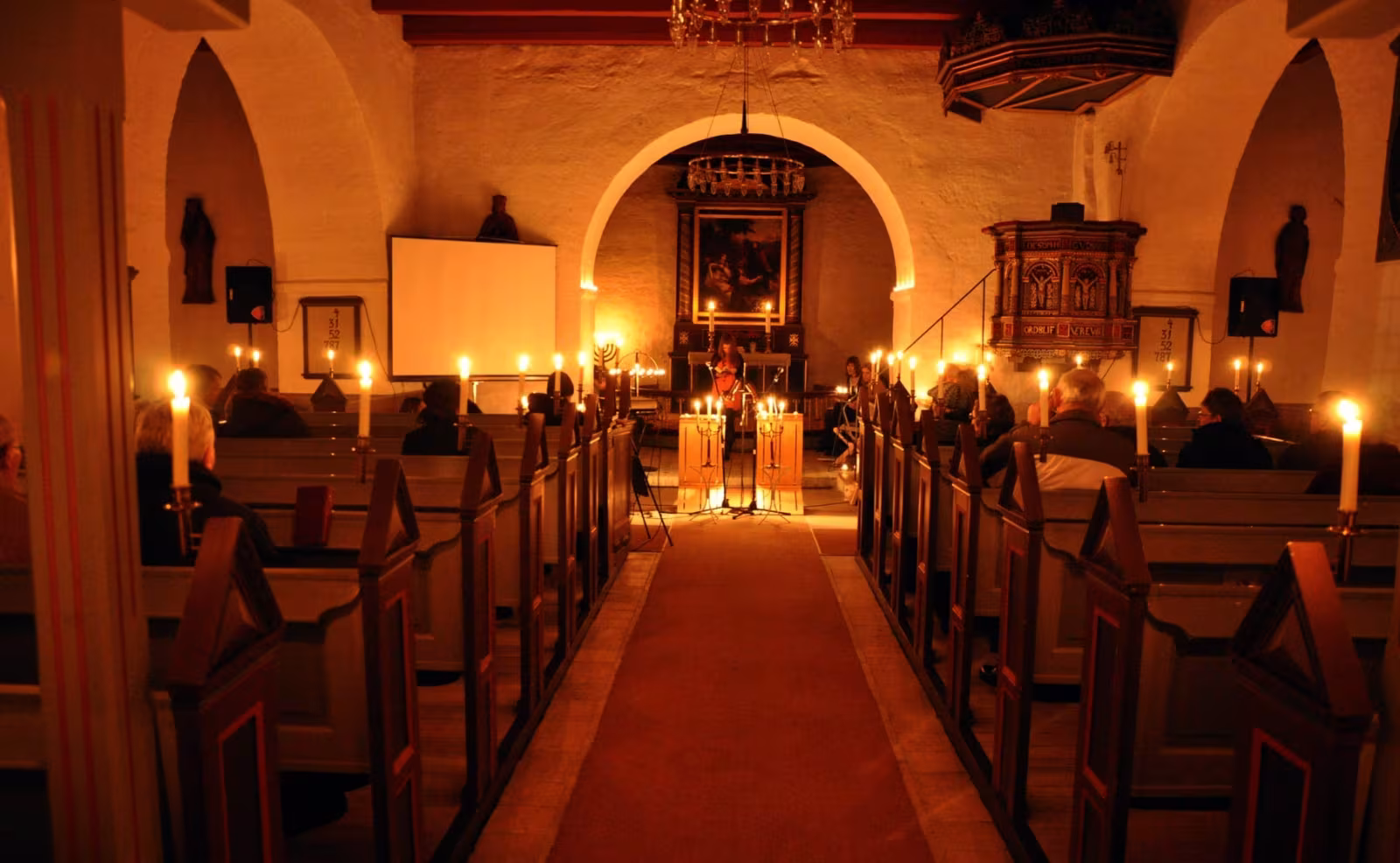 Lysgudstjeneste i Ansager kirke søndag den 21. januar 2018 klokken 19.00