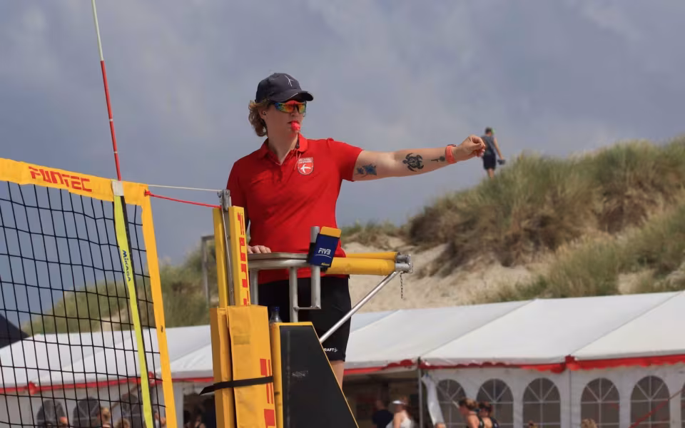 Semifinaler i beachvolley ved Henne