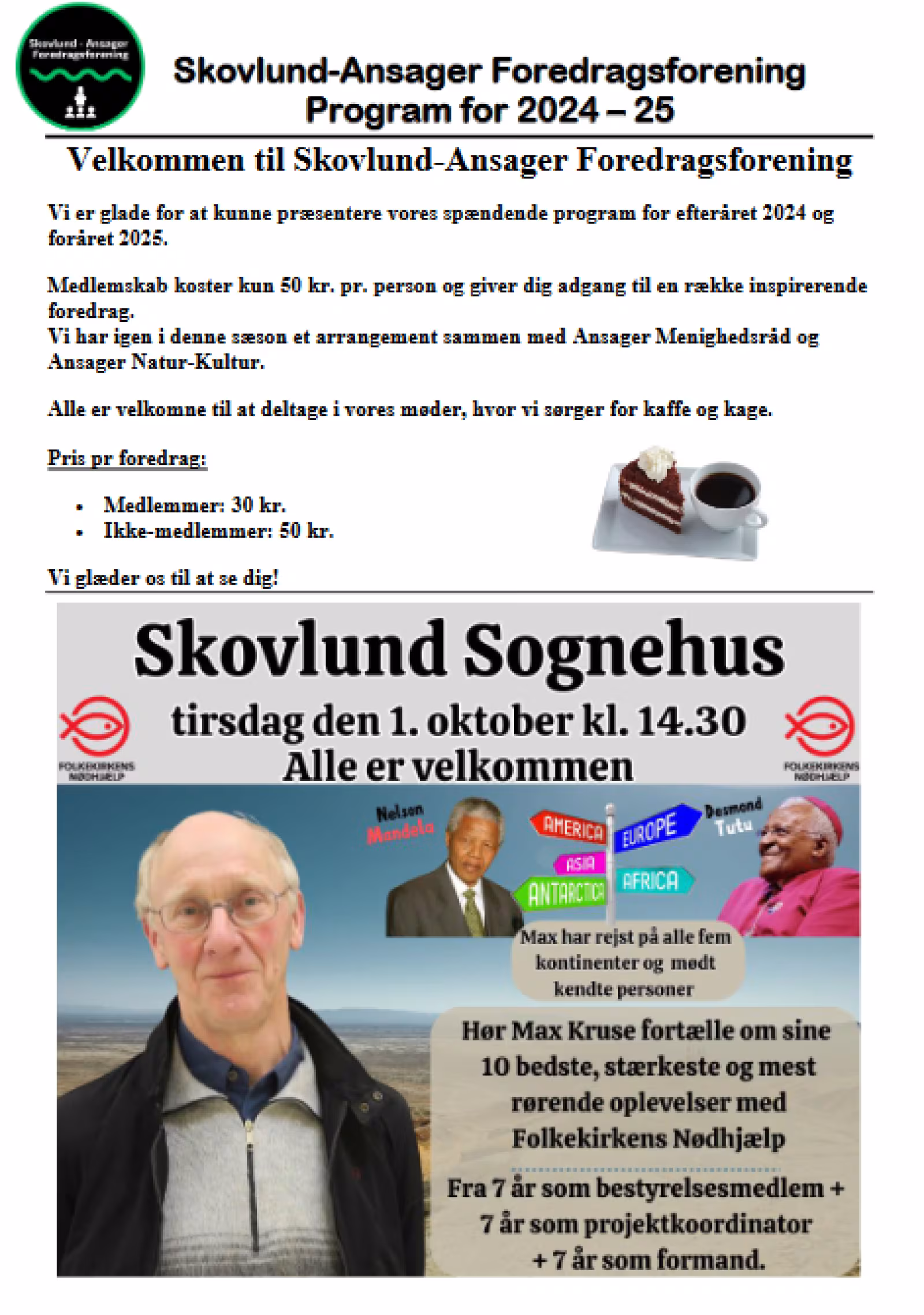 Skovlund-Ansager Foredragsforening Program