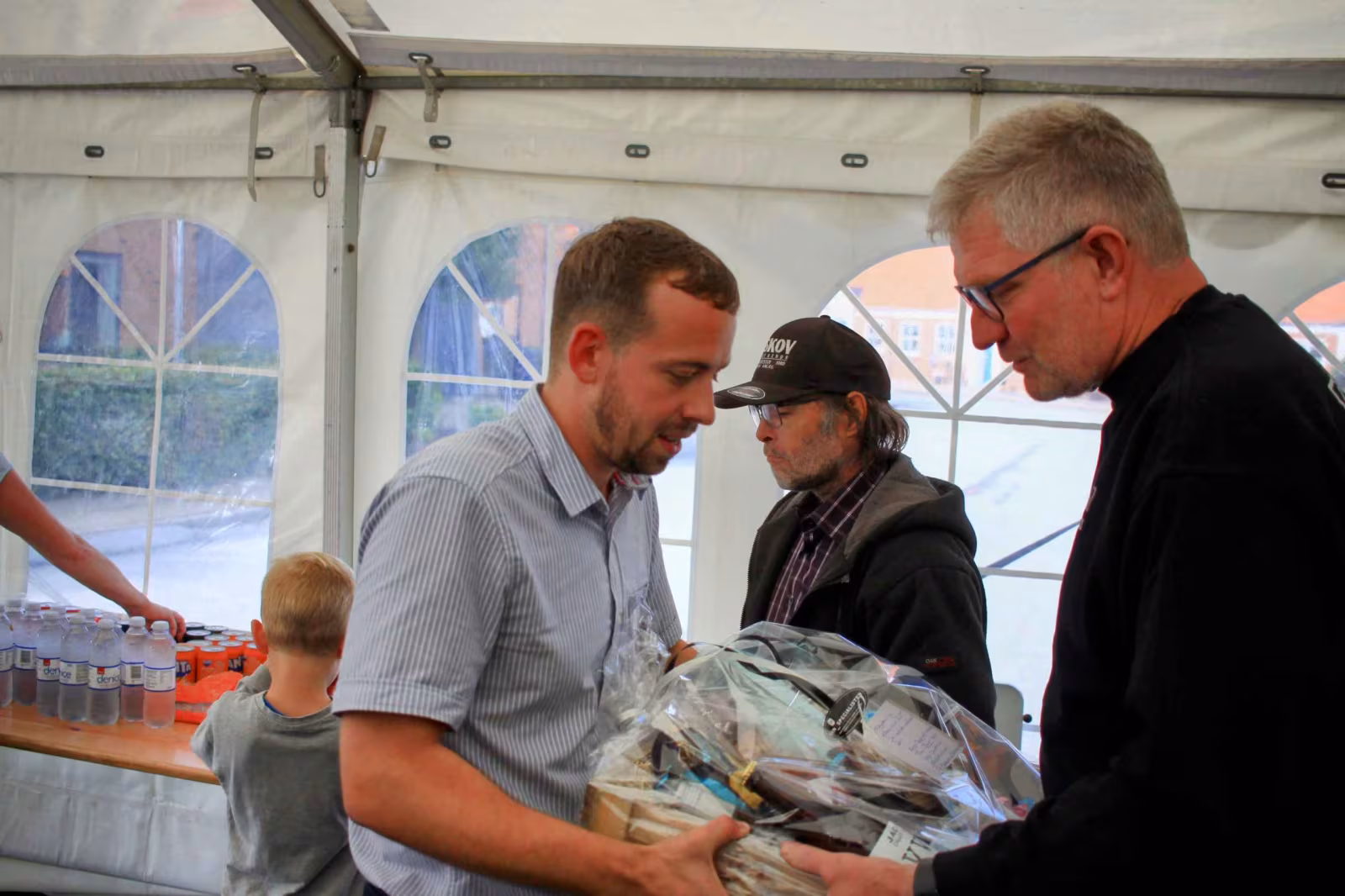 Mads Bo ved receptionen