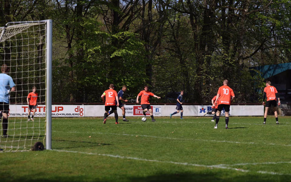 HTS fodbold serie 3 herre tabte 0 -1 til Alslev på Tistrup Stadion.