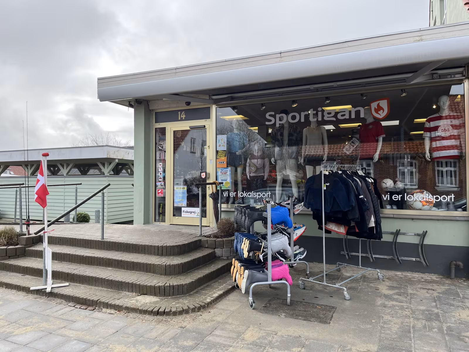 Sportigan Nr Nebel har ladestander