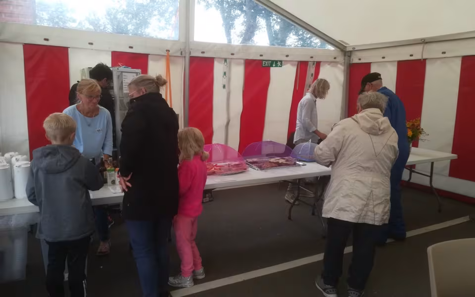 Billeder fra Varde Å dag i Hodde den 18-8-2019
