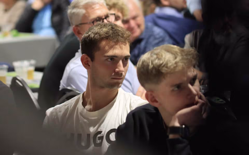 Verdensmester kastede glans over sponsoraften