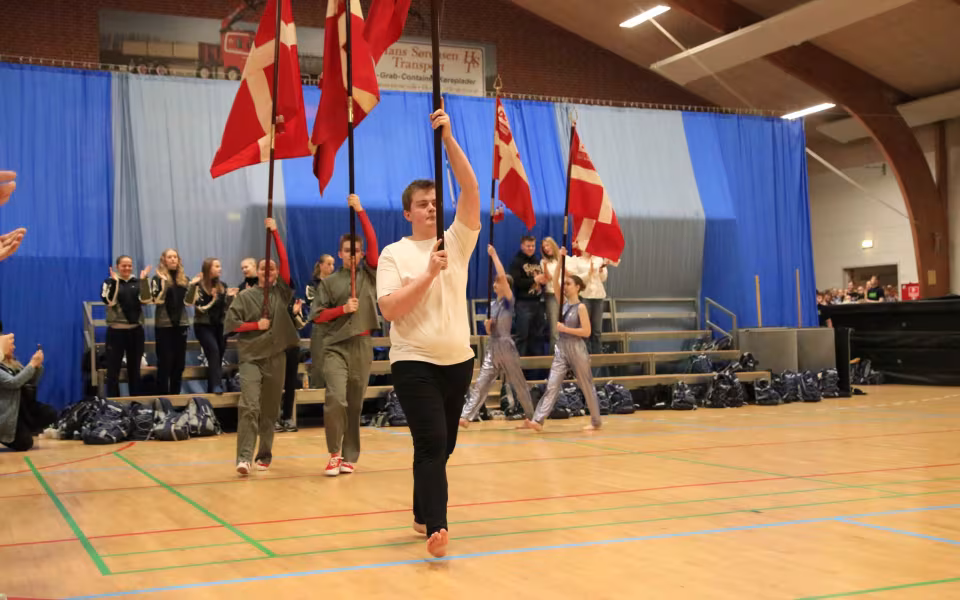 Forårsstemning i Outrup med GUB Gymnastik