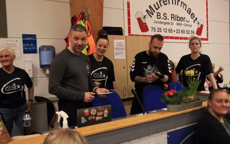 Forårsstemning i Outrup med GUB Gymnastik