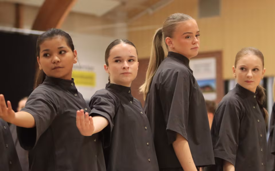 Forårsopvisning styrker integration i Outrup