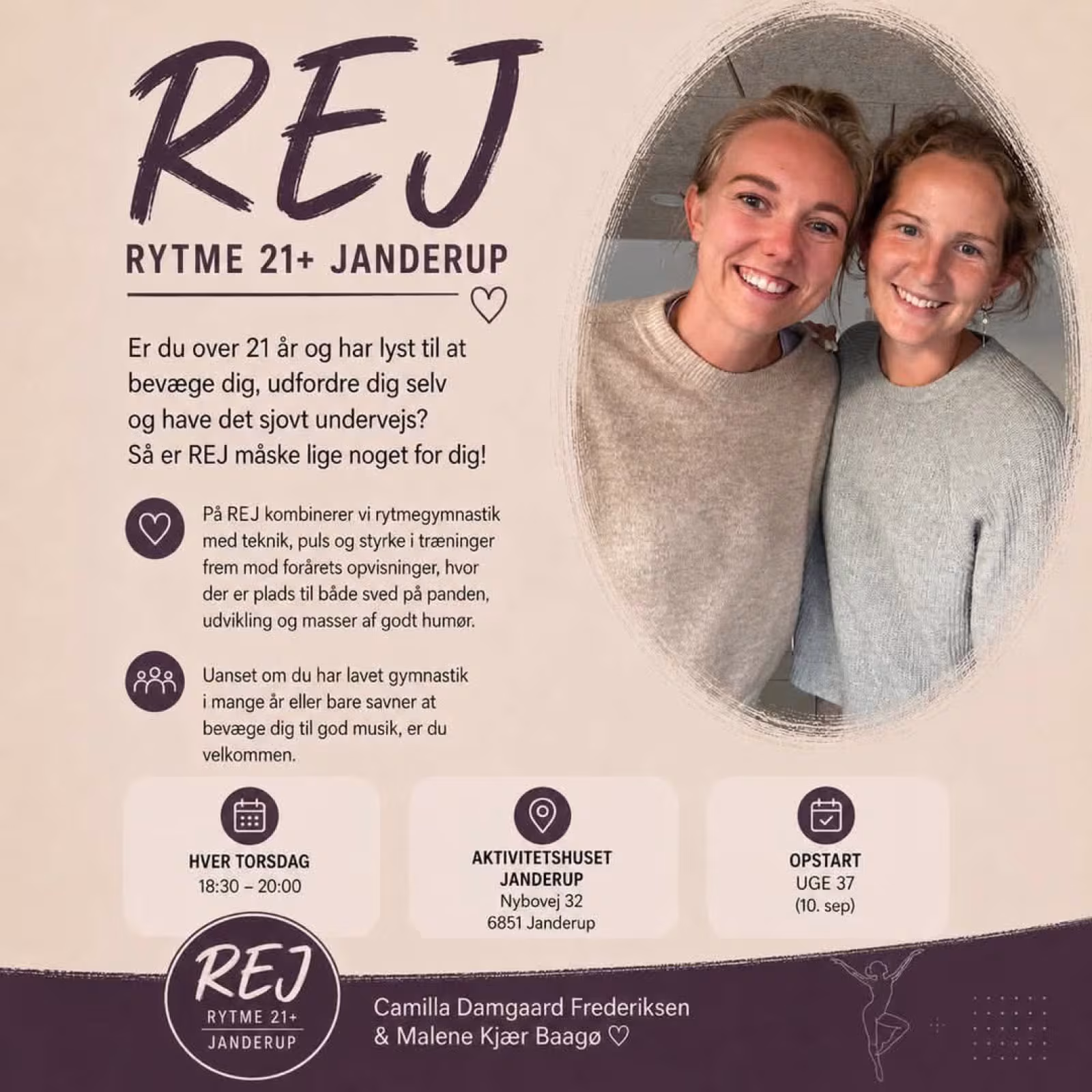 Nyt rytmehold for voksne starter i Janderup