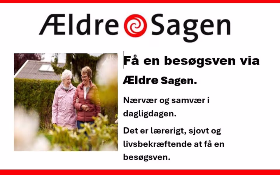Føler du ind imellem at tiden bliver lidt lang, eller savner du bare en at snakke med om stort og småt?