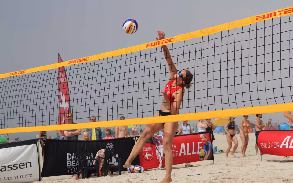 Semifinaler i beachvolley ved Henne