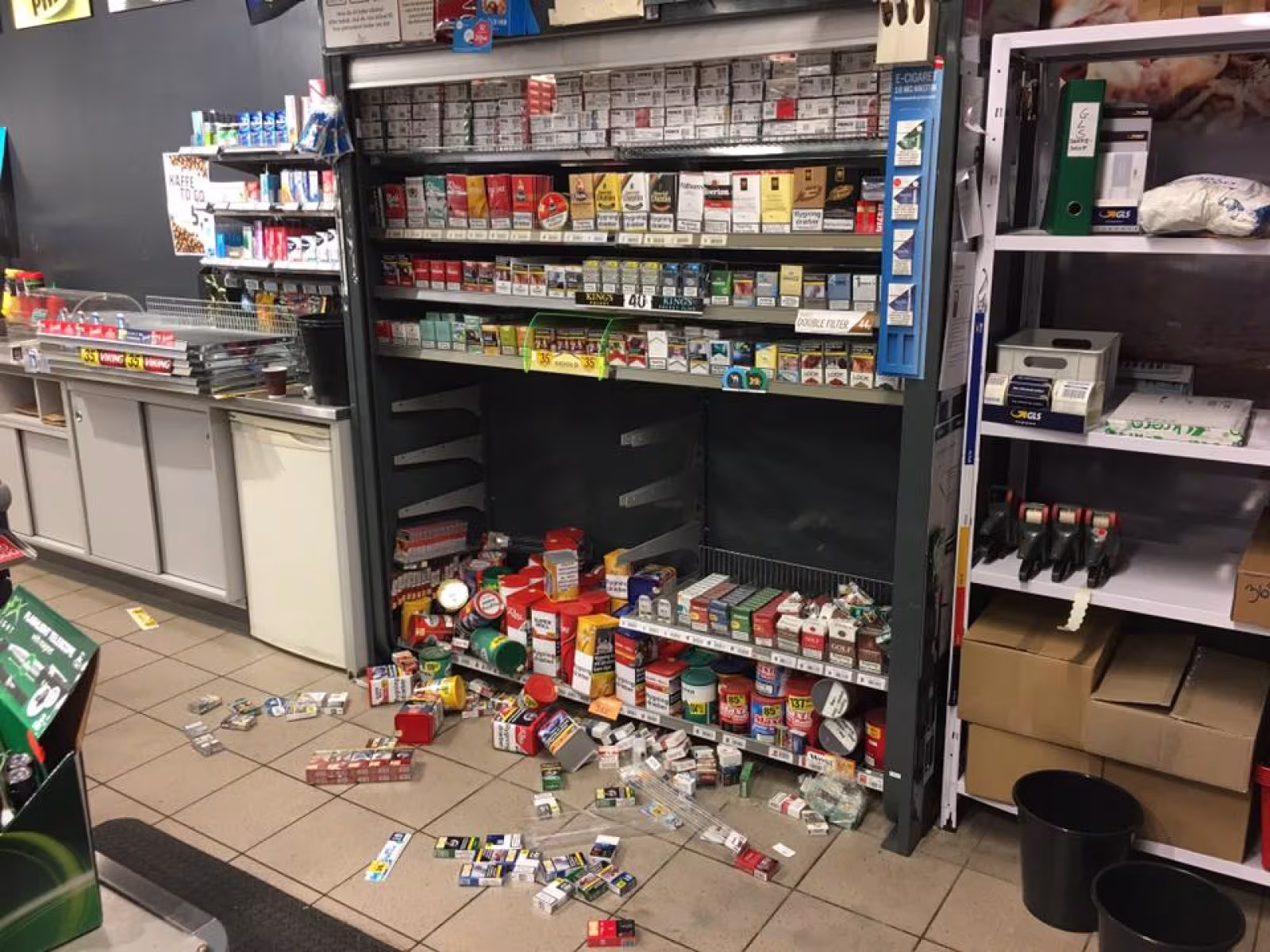 Indbrud hos Min Købmand