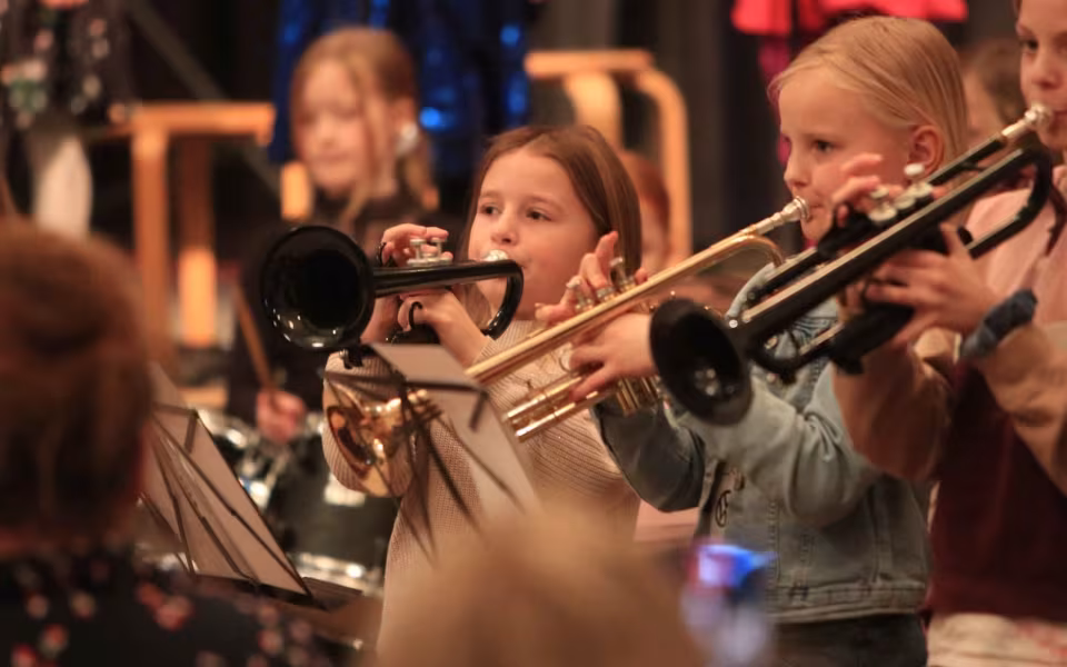 Børn oplever musikken i Varde