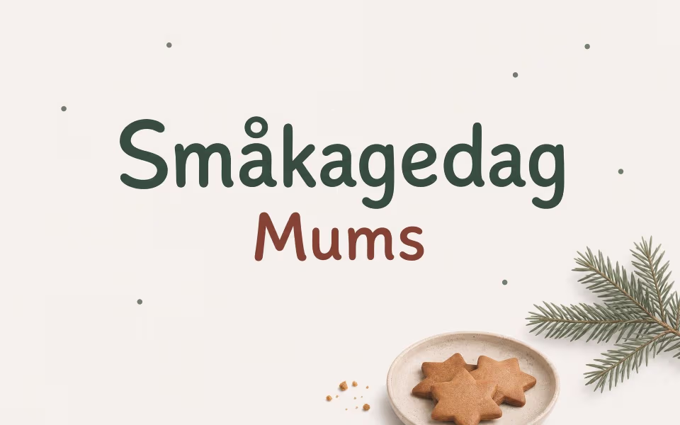 Småkagedag Mums