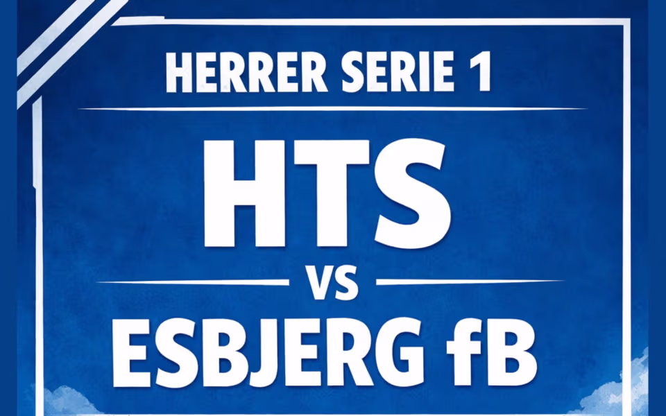 Herrer Serie 1 fodbold HTS - Esbjerg fB
