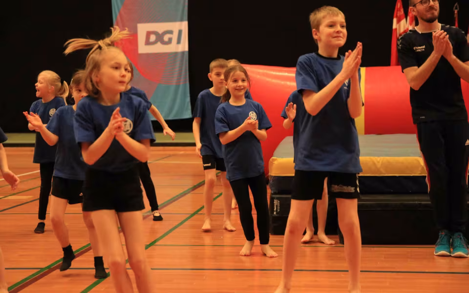 Stor succes ved DGI's opvisning
