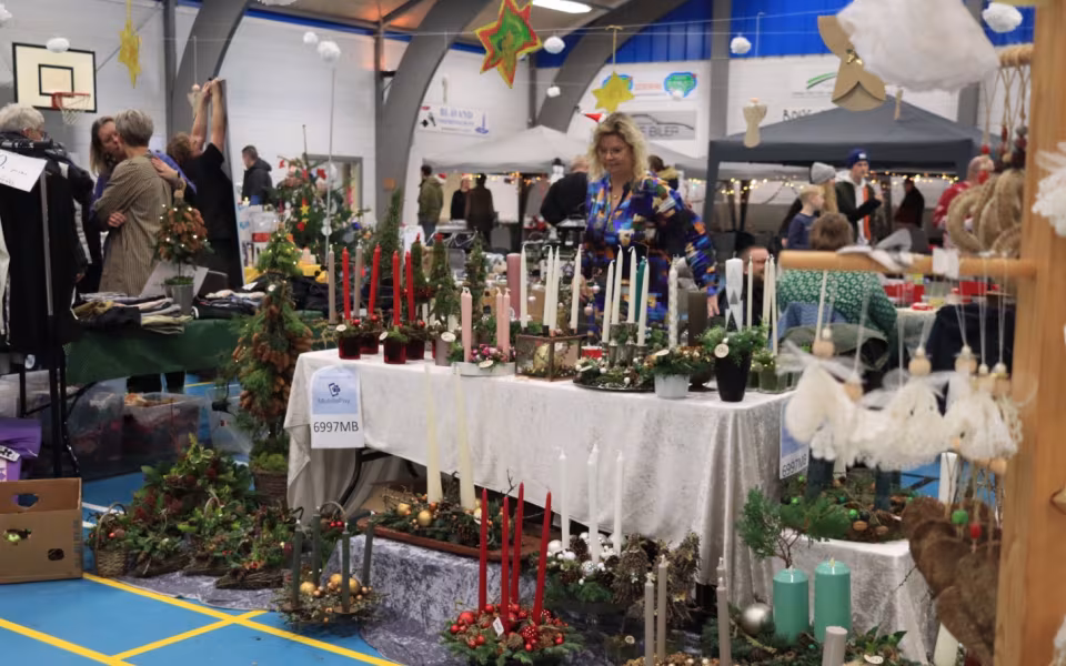 Julemarkedets hygge venter i Billum