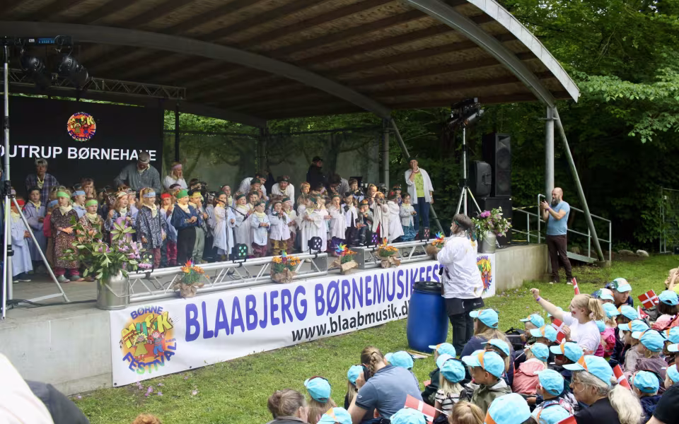 Børnemusik festival i Outrup strålende succes