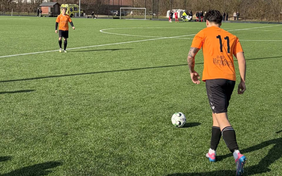 Helle FC Serie 4 tabte lørdagens træningskamp 3-0 mod Ølgod IF fra Serie 3