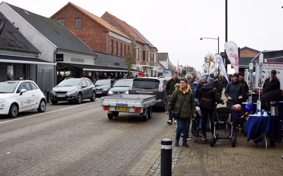 Folk strømmede til Nørre Nebel