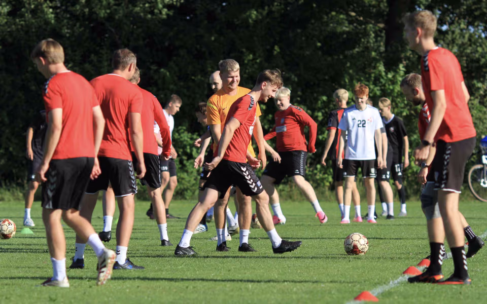Varde-spillere trodser sommerpausen