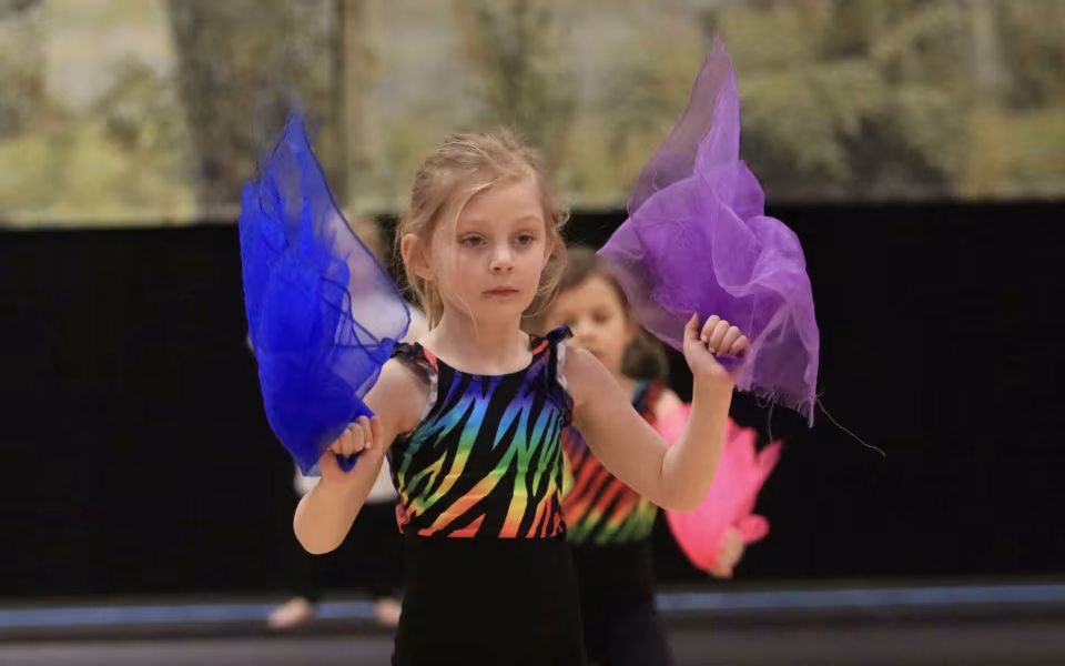 Forårsstemning i Outrup med GUB Gymnastik