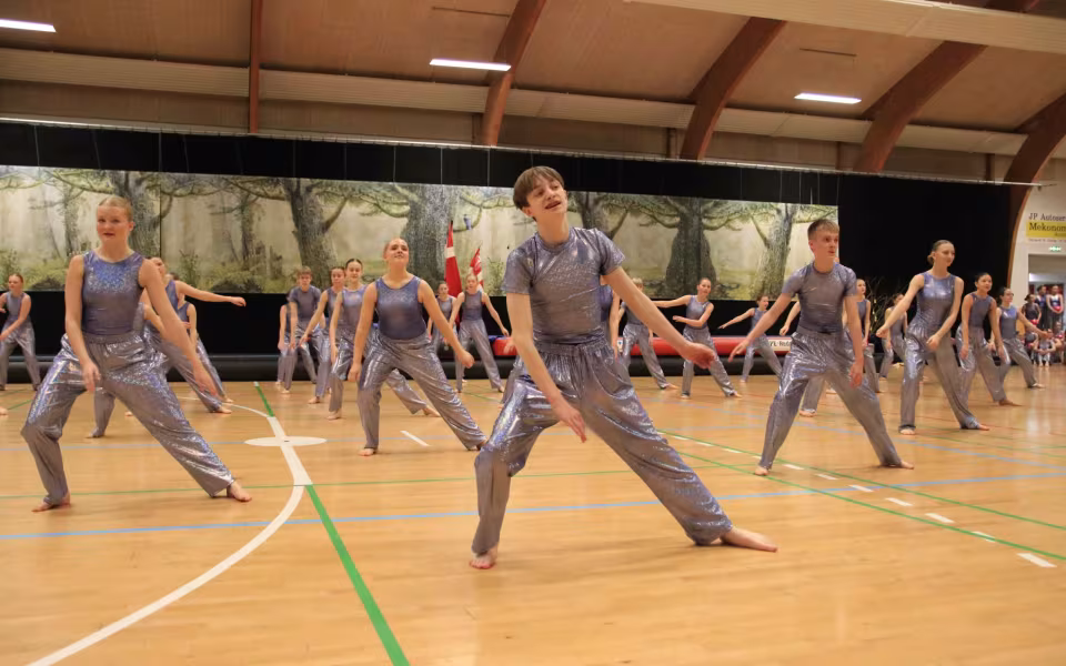 Forårsstemning i Outrup med GUB Gymnastik