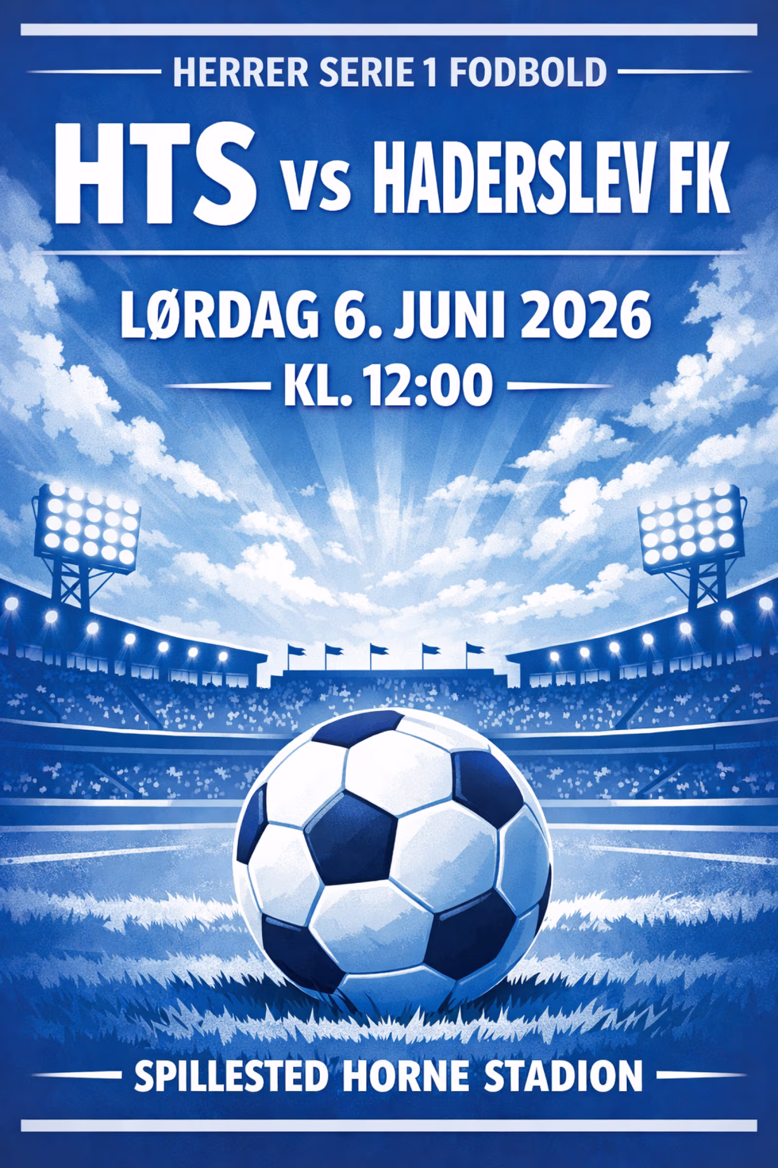 Herrer Serie 1 fodbold HTS - Haderslev FK