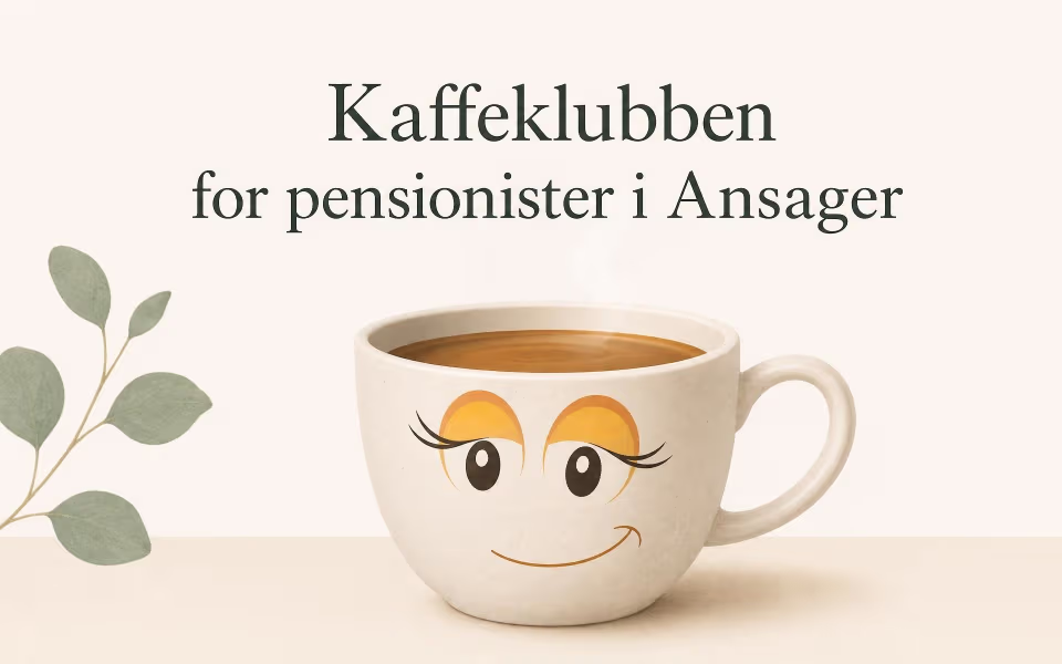 Kaffeklubben for pensionister i Ansager