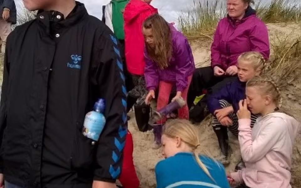 Billum Friskoles første Introtur