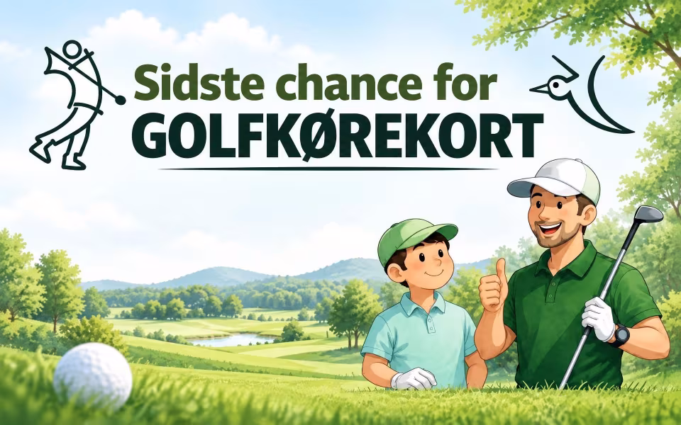 Sidste chance for golfkørekort