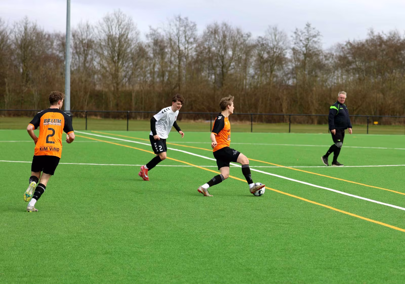 Helle FC senior serie 4 herre tog vigtig sejr over Varde