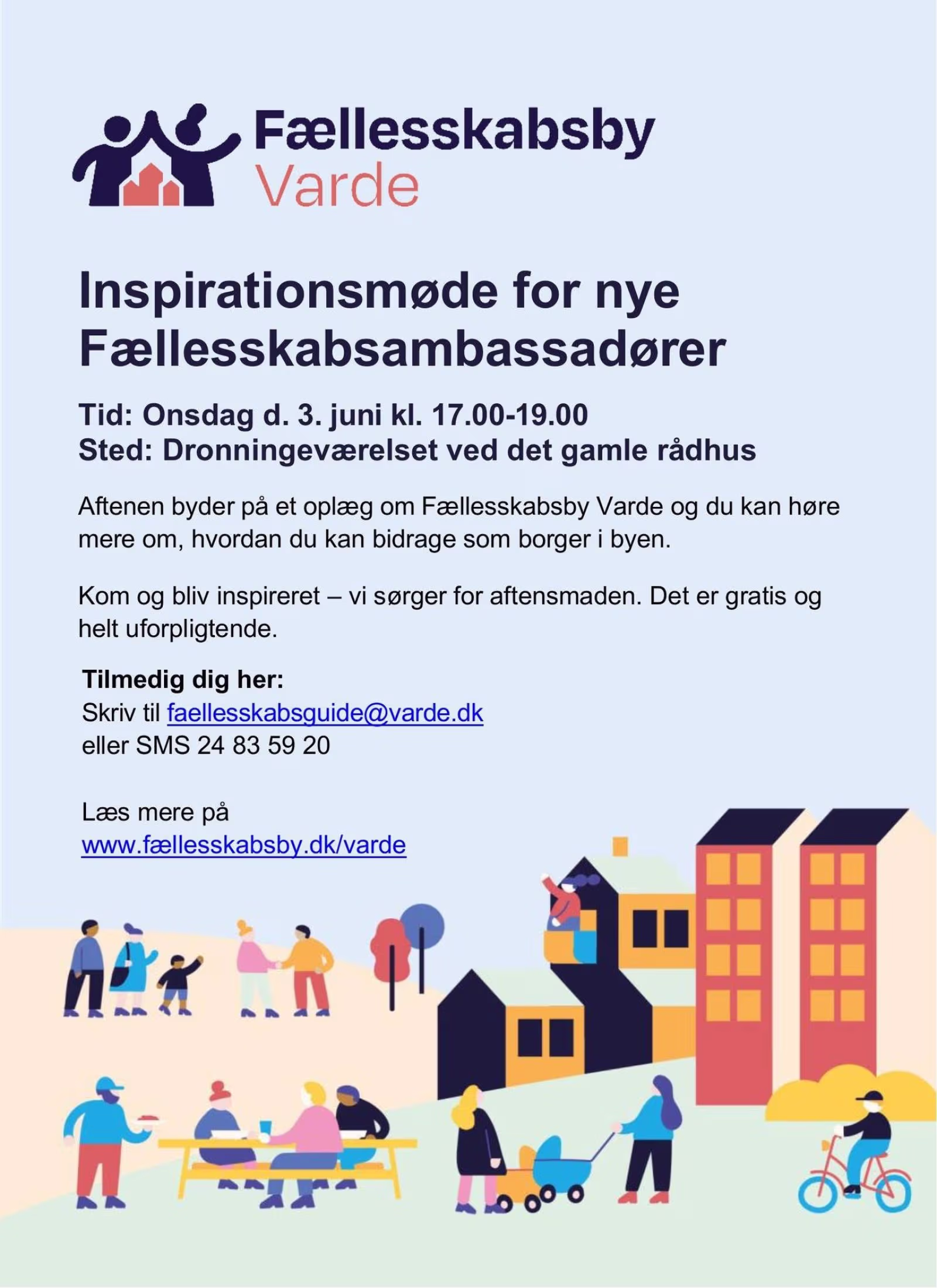 Inspirationsmøde for fællesskabsambassadører