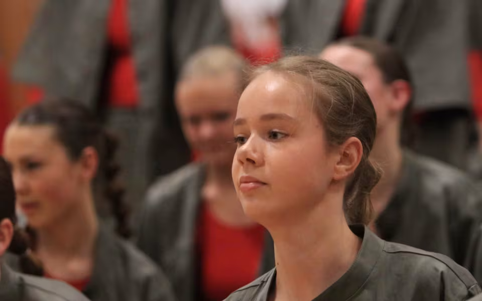 Forårsstemning i Outrup med GUB Gymnastik