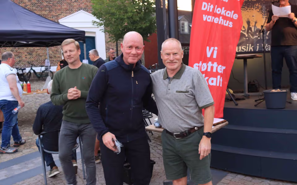 Sponsorløb skabte fest på torvet