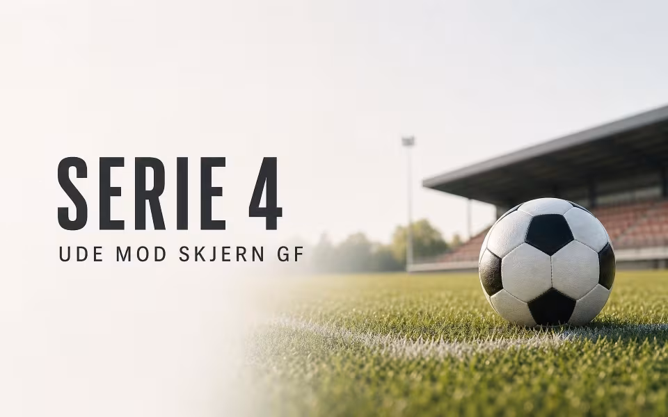 Serie 4 ude mod Skjern GF
