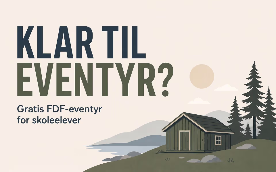 Gratis FDF-eventyr for skoleelever