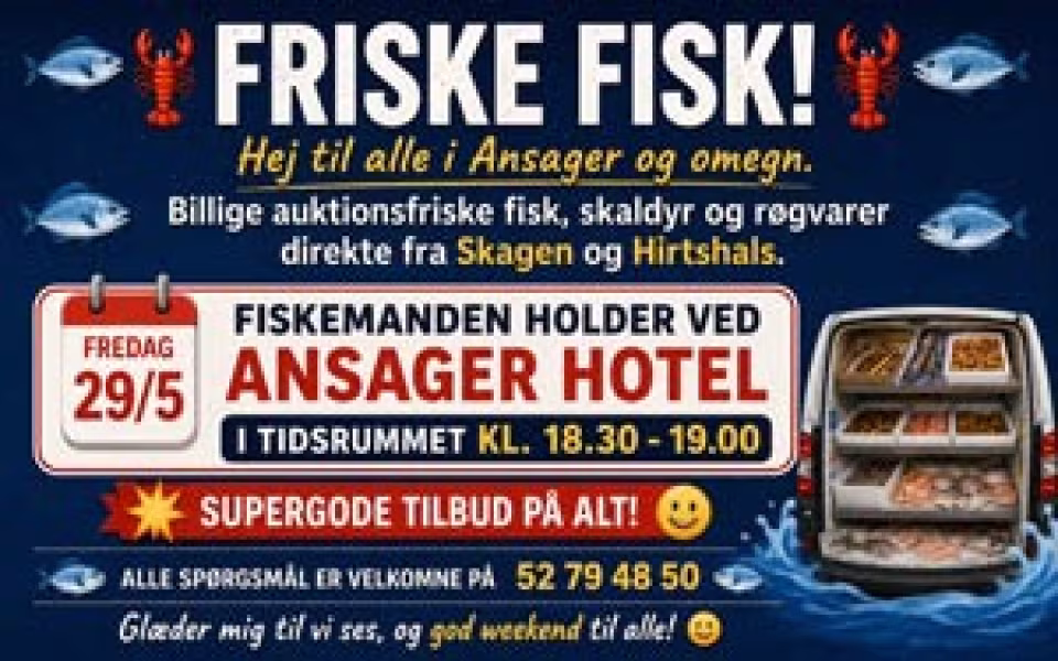 Fiskemanden vender tilbage til Ansager