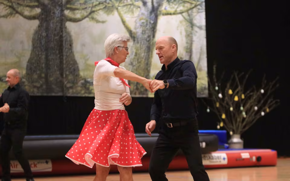 Forårsstemning i Outrup med GUB Gymnastik