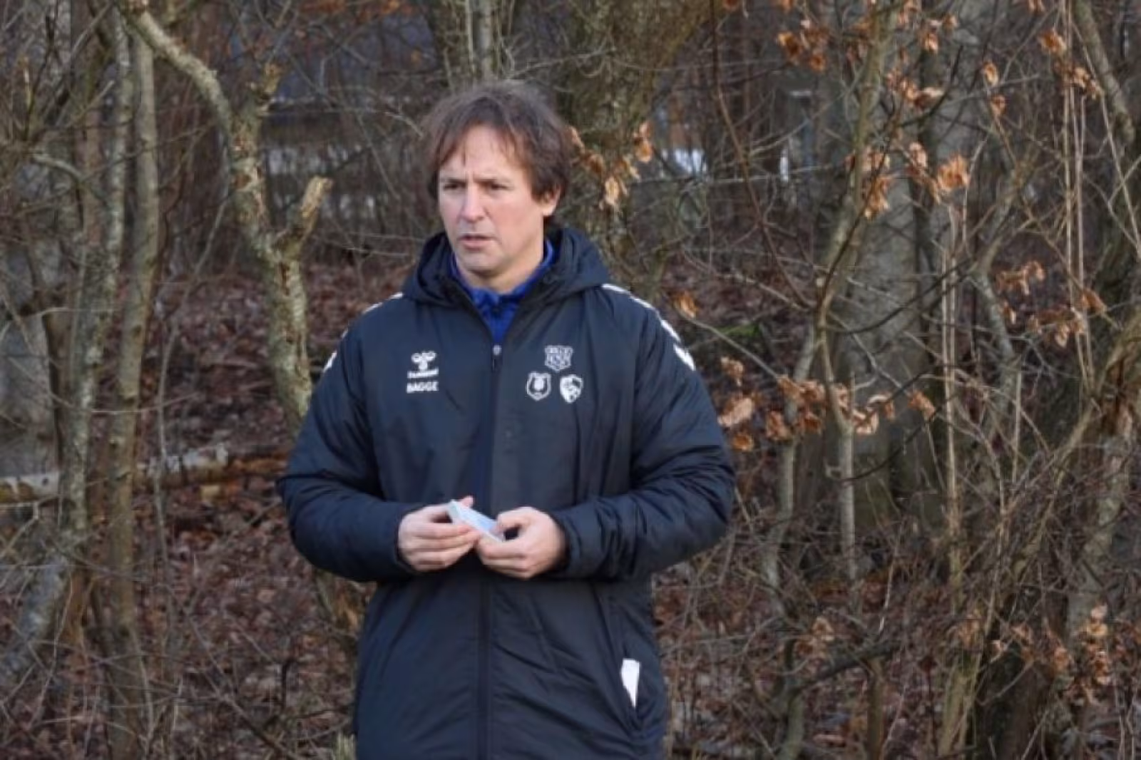 HTS Fodbold, her kan i møde den nye træner for sæson 2025, Ulrik Bagge.