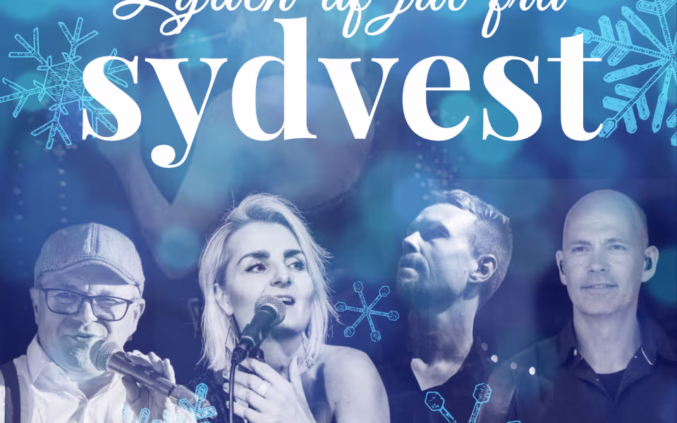 ”Lyden af jul fra Sydvest” -  Julekoncert med MØLLERSKOV, FRØSIG, MØLLER & PEDERSEN
