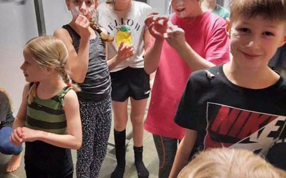 Springnat på Ansager skole